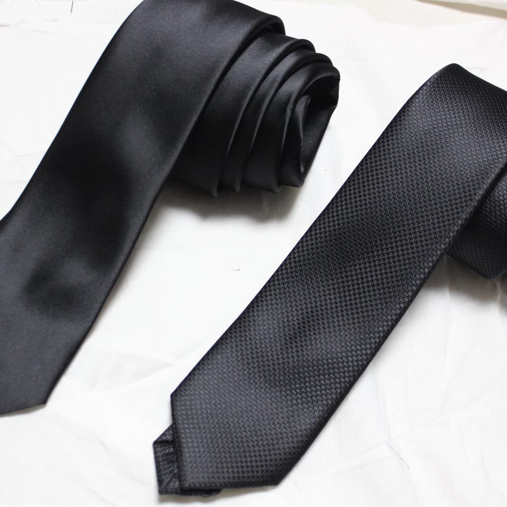 Novo estilo preto cor sólida meninos meninas Casual estilo estreito versão coreana gravata de mão negócios Formal Wear t