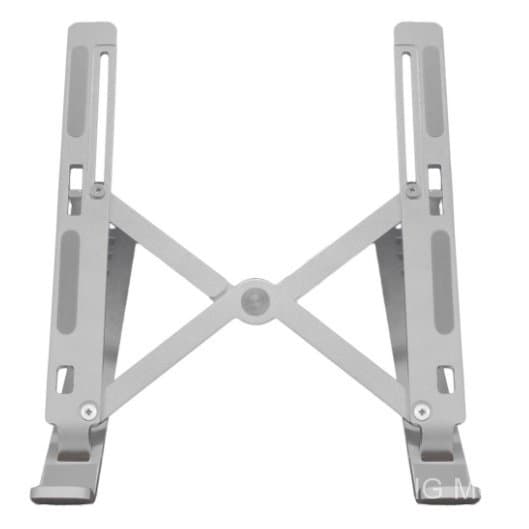 1 Pc Suporte para Notebook Ajustável Ergonômico Preto e Branco Dobrável Melhor Resfriamento Postura