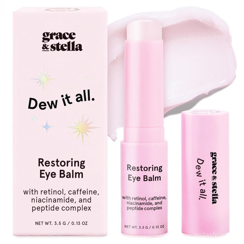 grace&stella Sérum em Bastão Iluminador para Olhos - Tamanho Viagem - Produtos de Cuidado Pessoal - Retinol e Cafeína YK