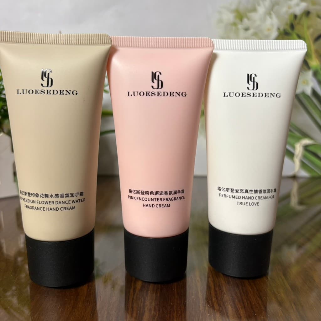 Louis Deng Fragrance Hand Cream 80g Hidratante Hidratante Não Oleoso Fragrância de Longa Duração Óleo Anti-secagem para