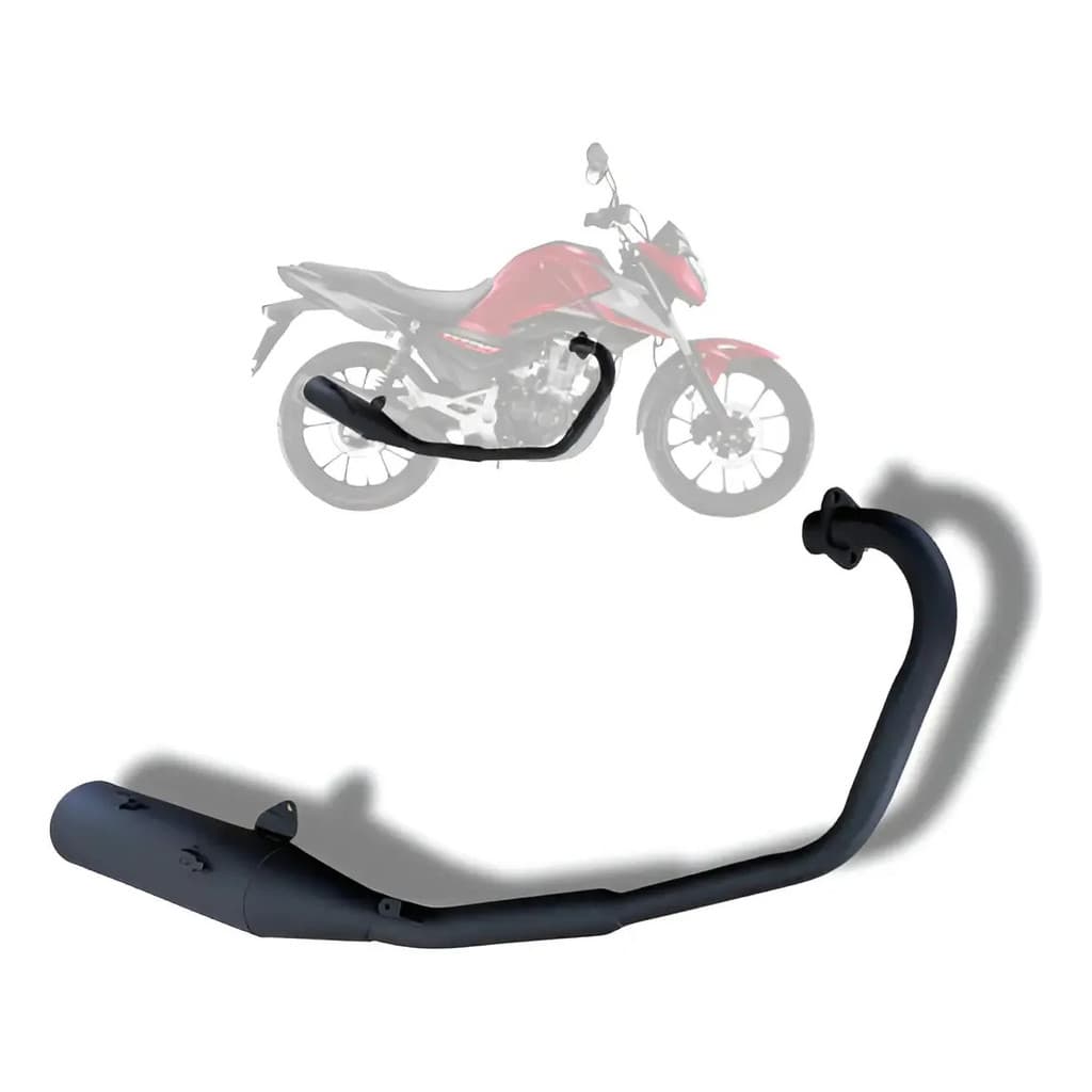 Escapamento Modelo Original Titan Start Fan 160 2025-2027
