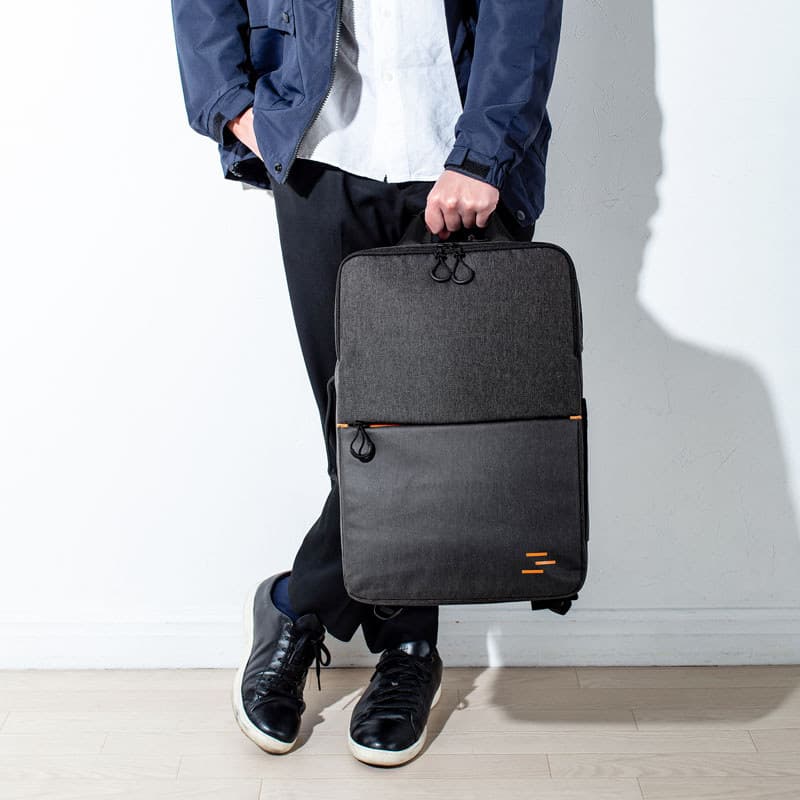 Japão Japão Japão SANWA Street Wear Mochila de computador de grande capacidade masculina combinando com cores simples mo