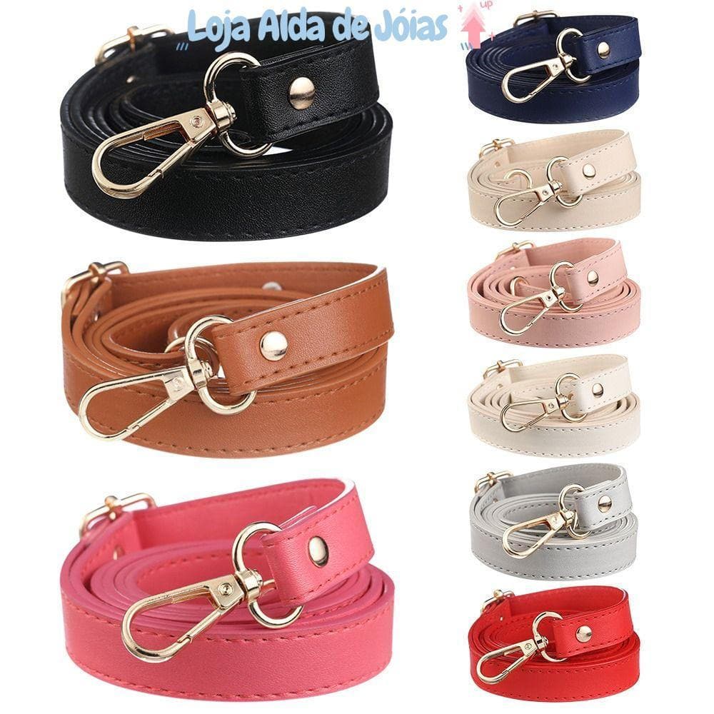 EMILEES 130 Cm Alça De Couro Ajustável Moda Destacável Bolsas De Ombro Acessórios