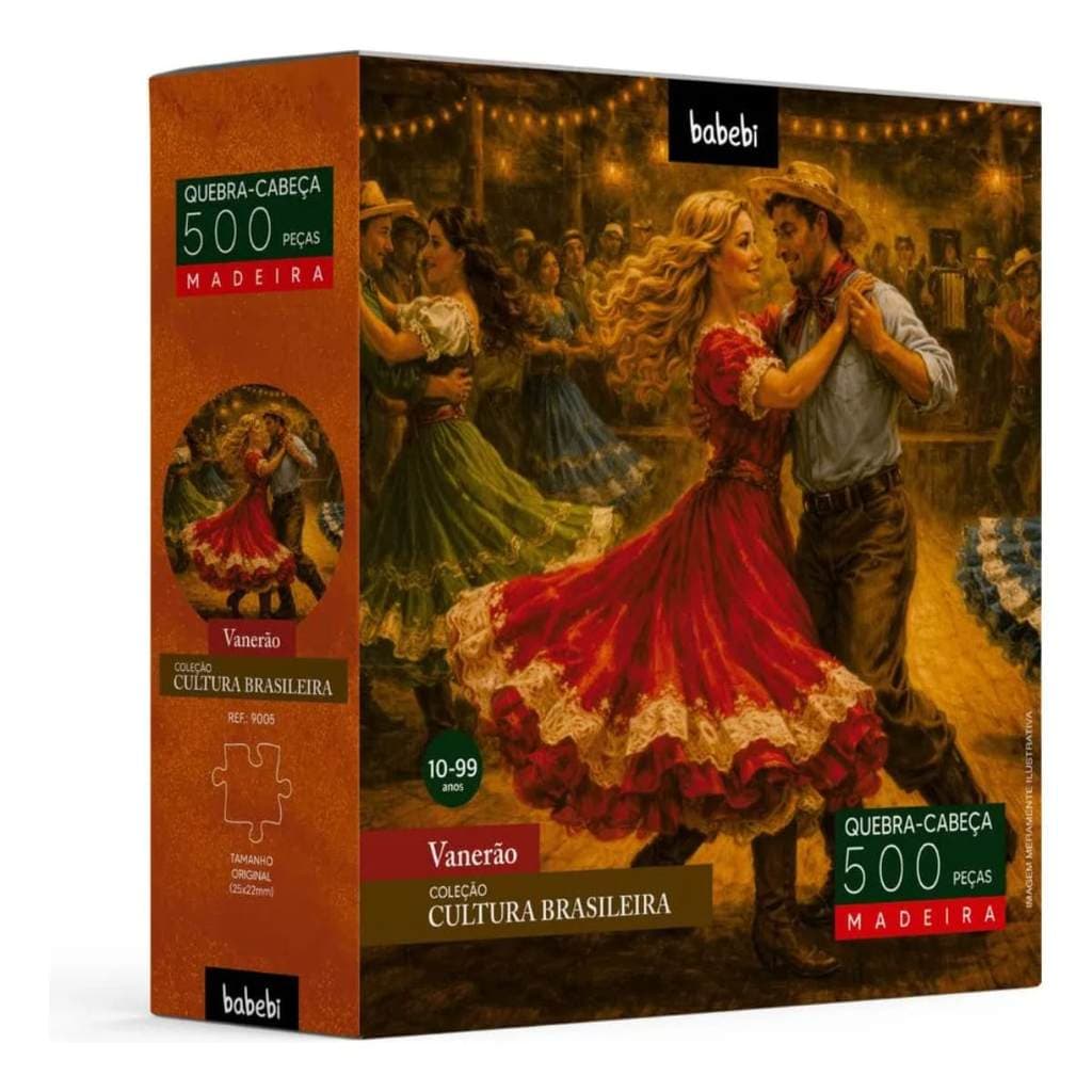 Quebra Cabeça Vanerão - 500 Peças - Babebi NB