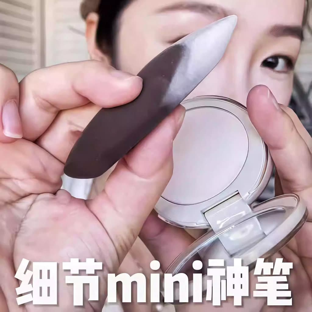 Artista de maquiagem dedicado!Corte de farinha Puff beleza ovo não é fácil de comer base líquida Blush molhado seco dupl