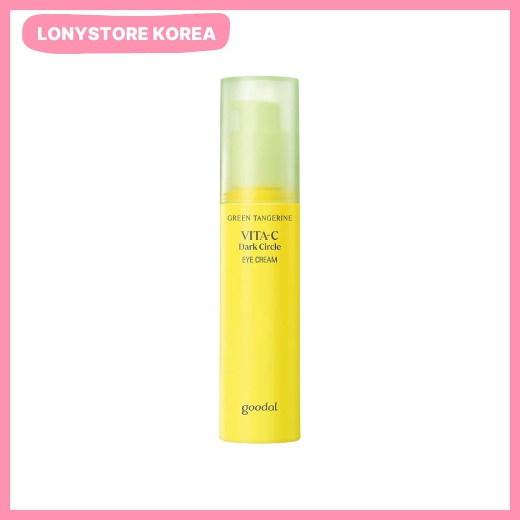 [Goodal] Creme Para Os Olhos Com Vitamina C De Tangerina Verde 30ml/Coreano/Fórmula Iluminadora/100 % Autêntico Da LONYS