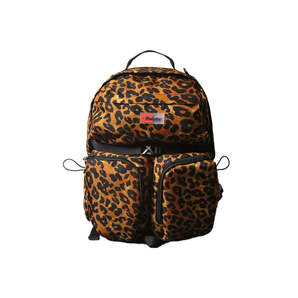 OFFWINTER série aviação leopardo impressão mochila multi-bolso multifuncional grande capacidade à prova dwaterproof água