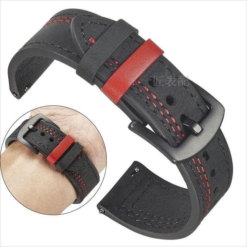 [Alça] Adequado para GT2GT3 Crazy Horse Couro Genuíno Pulseira de Relógio Couro Genuíno Homens Mulheres 20mm22mm Pulseir