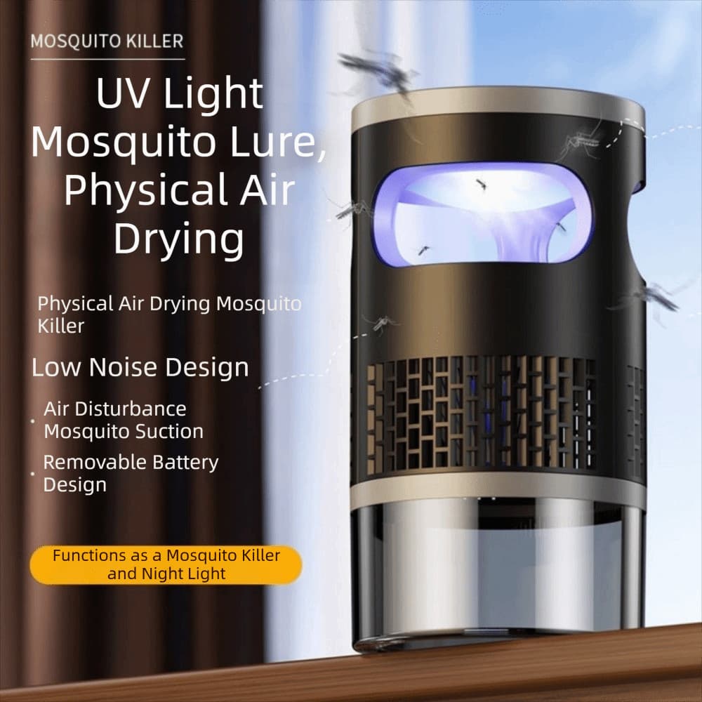 Lâmpada Assassina De Mosquitos  , Zapper Seguro Para Grávidas De Uso Duplo , Com Luz Noturna LED