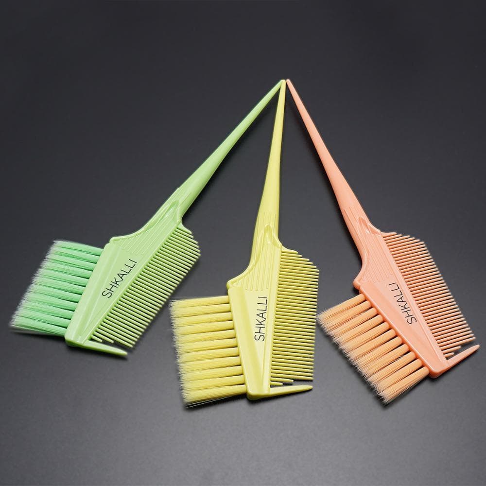 Pincéis Para Colorir Tintura De Cabelo , Escova Dupla Face Cabeleireiro , Ferramentas