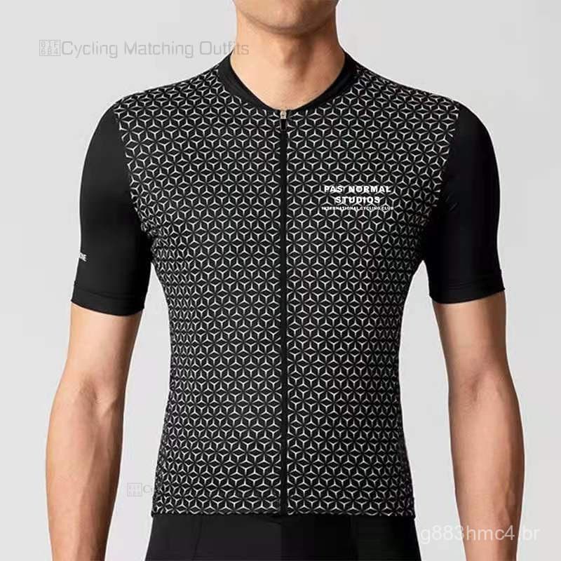 Conjunto de Roupas de Ciclismo Powerband da PAS NORMAL STUDIOS para Homens, Respirável e Anti-UV, para Ciclismo de Monta