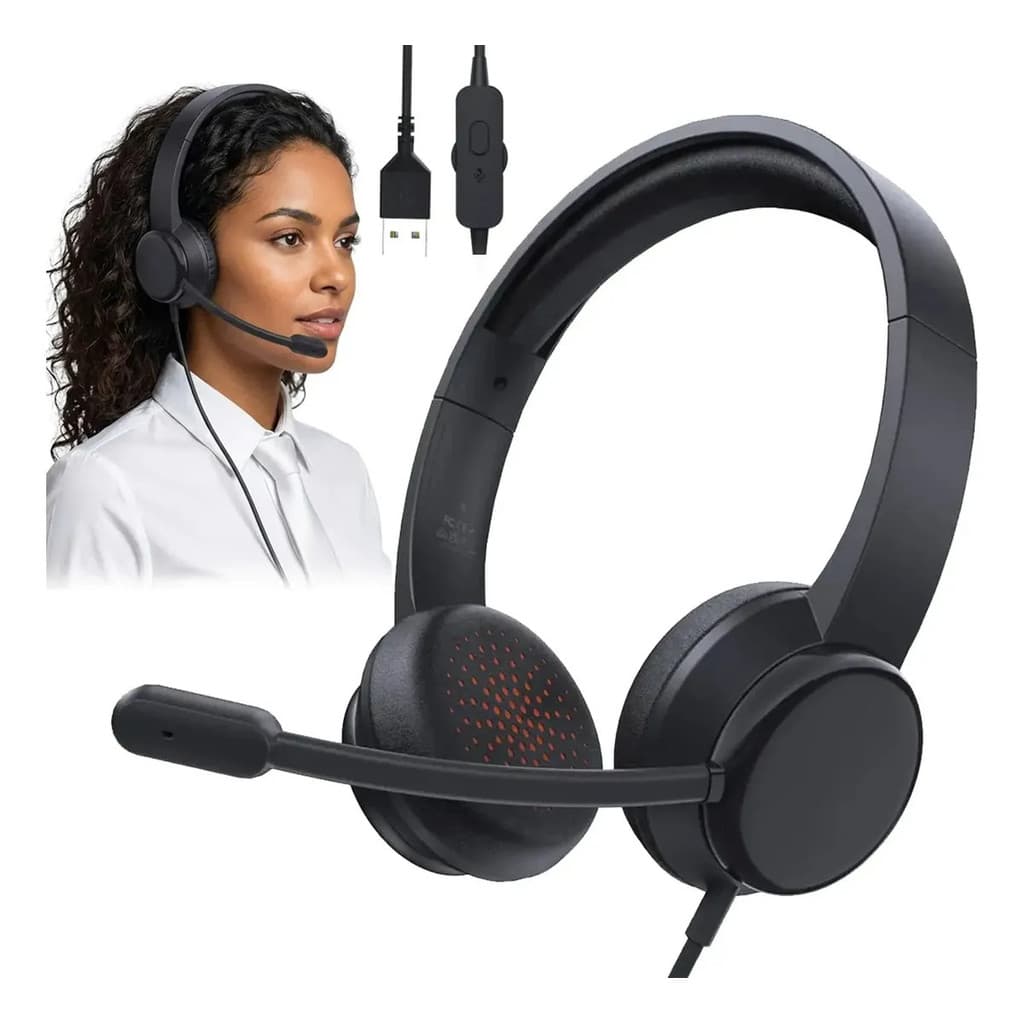 Fone De Ouvido Fio Headset Gamer Olafvi CM7008 Profissional Driver 50mm Som Imersivo Com Microfone P2 Para PC PS4 PS5 Xb