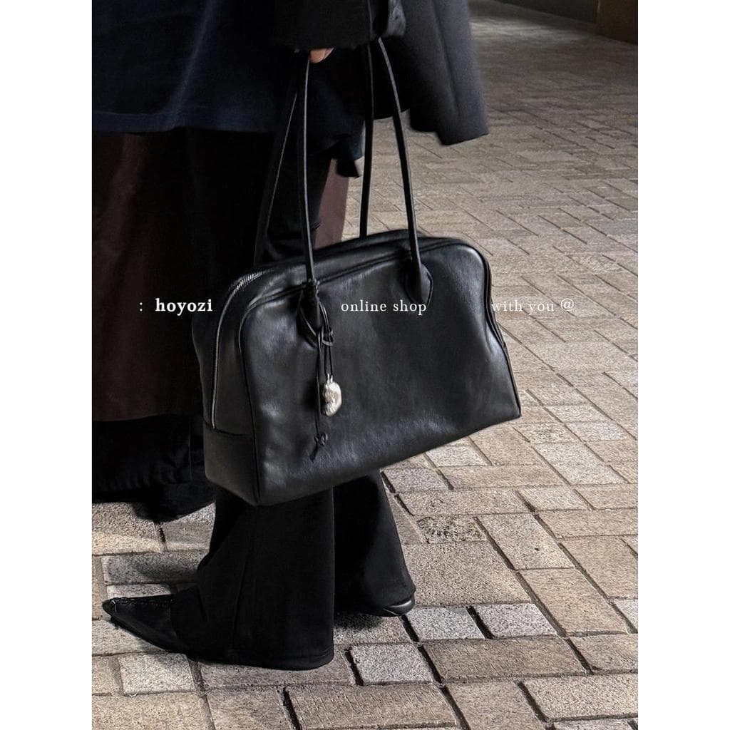 [Bolsa Xiaoyoujia] HOYOZI Bolsa pequena de couro genuíno de alta qualidade Bolsa de ombro feminina 2026 Novo estilo