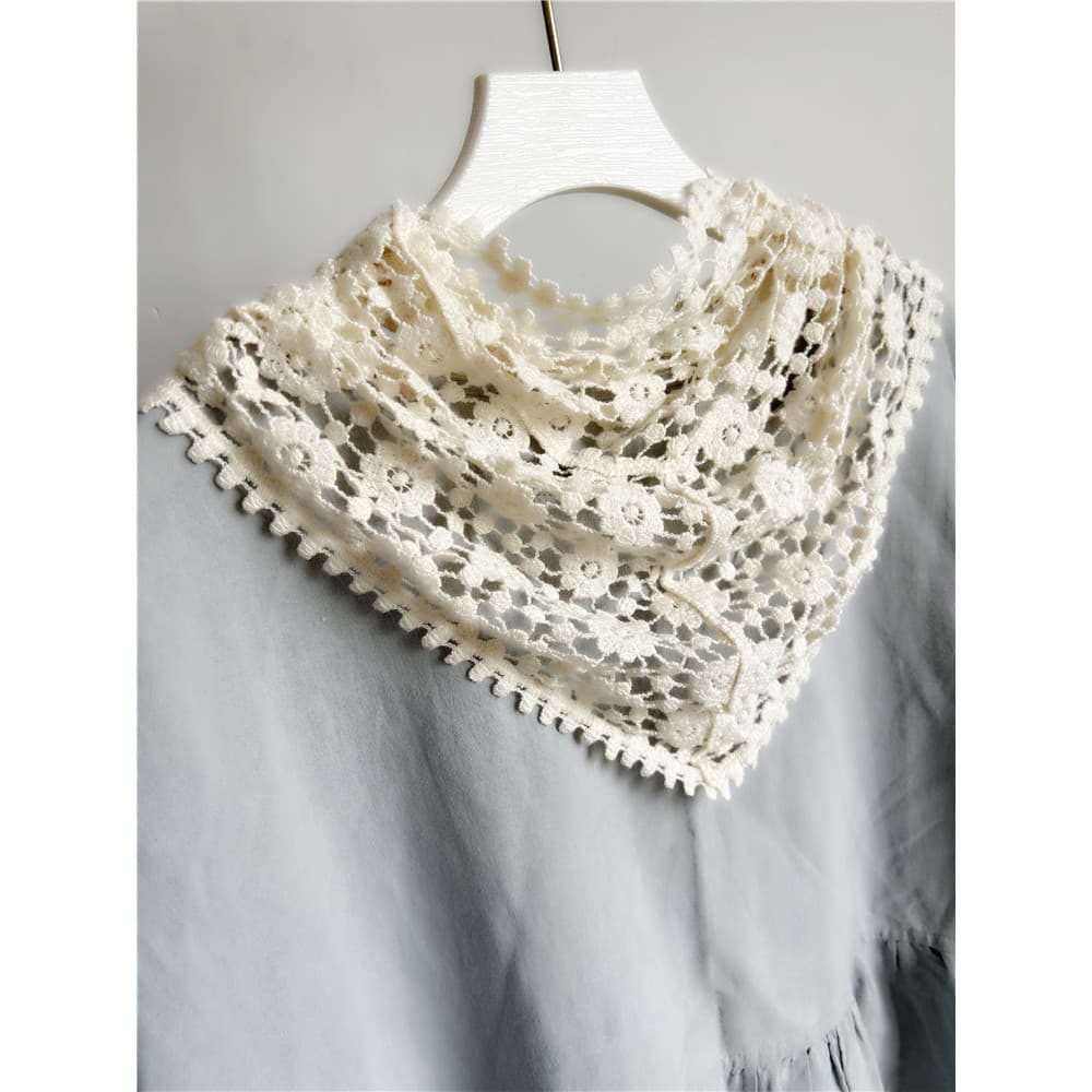 Primavera outono malha triângulo cachecol cachecol feminino inverno xale oco quente cachecol decorativo cinto em camadas