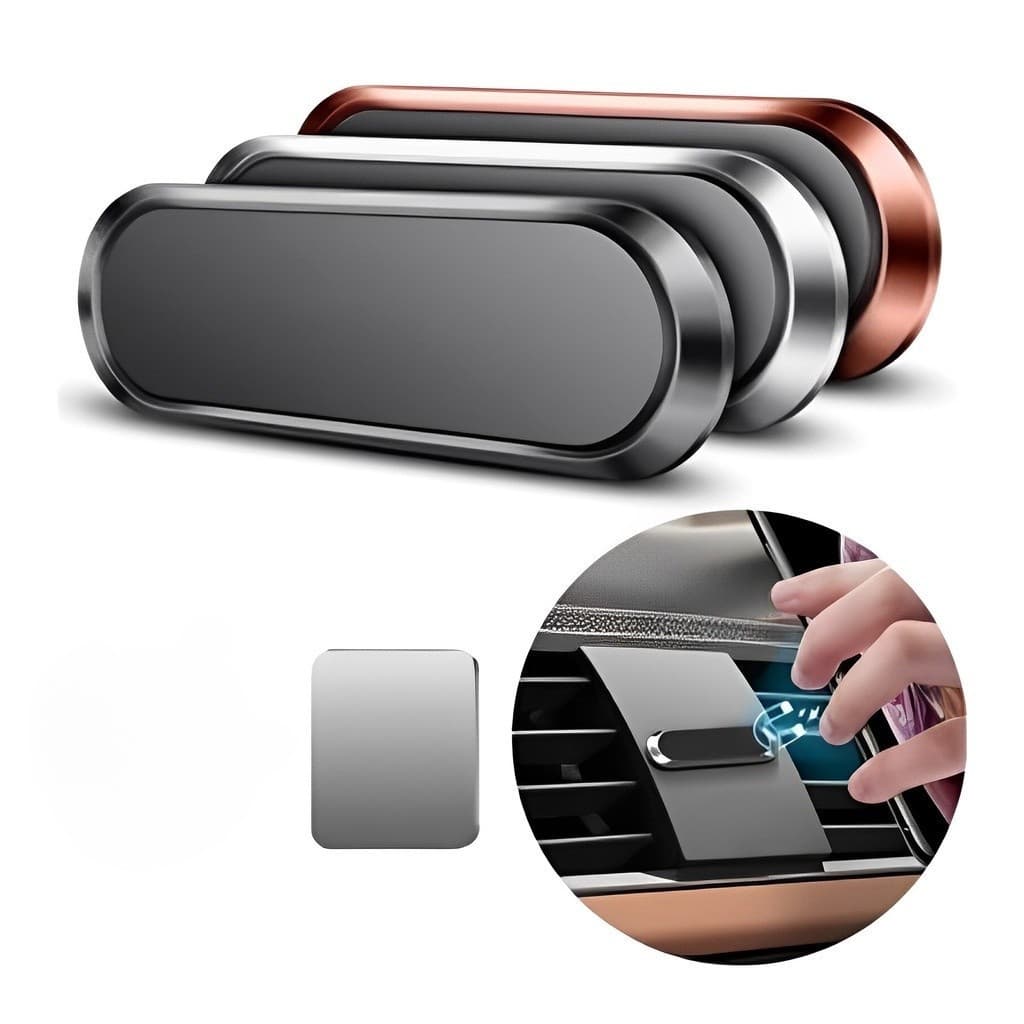Suporte magnético com poderoso imã neodimio celular universal potente automotivo