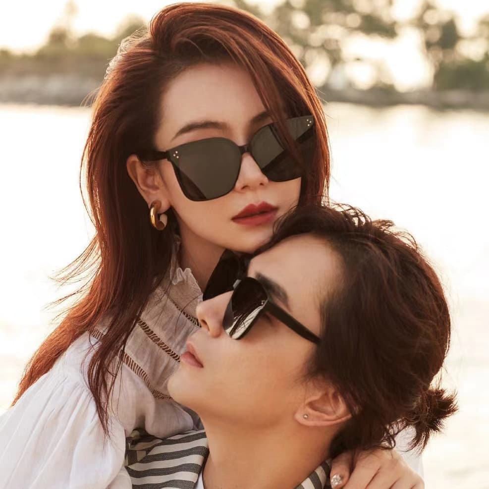Novos Óculos De Sol Femininos GM , Polarizados De Alta Qualidade , Estilo Influenciador popular