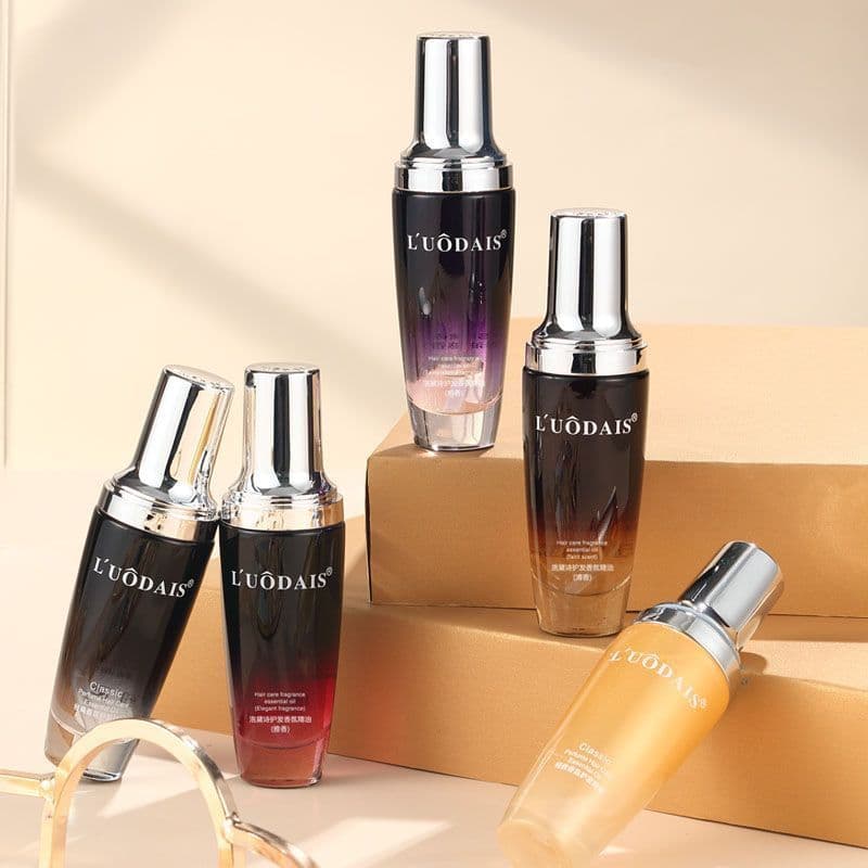 Óleo Essencial Capilar Perfumado Marroquino L'ODEIS - Sem Enxágue, para Cabelos Secos, Suavidade, Cabelos Cacheados, Mel