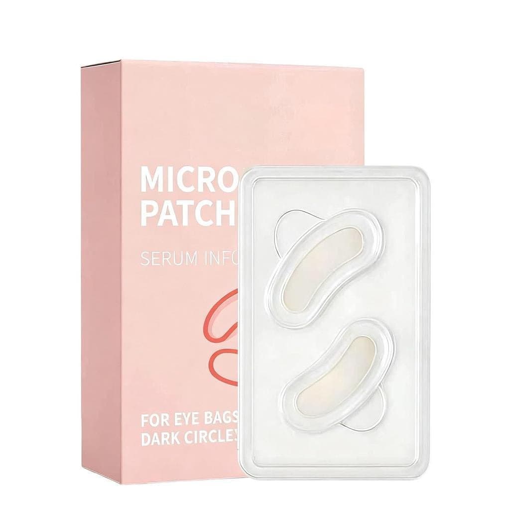 MicroGlowEyePatches, Patches para a Área dos Olhos com Ácido Hialurônico, Patches Noturnos para os Olhos, Patches para a