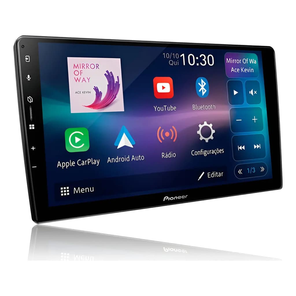 Central Multimídia 9 Polegadas Pioneer Dmh-ap6650bt Android