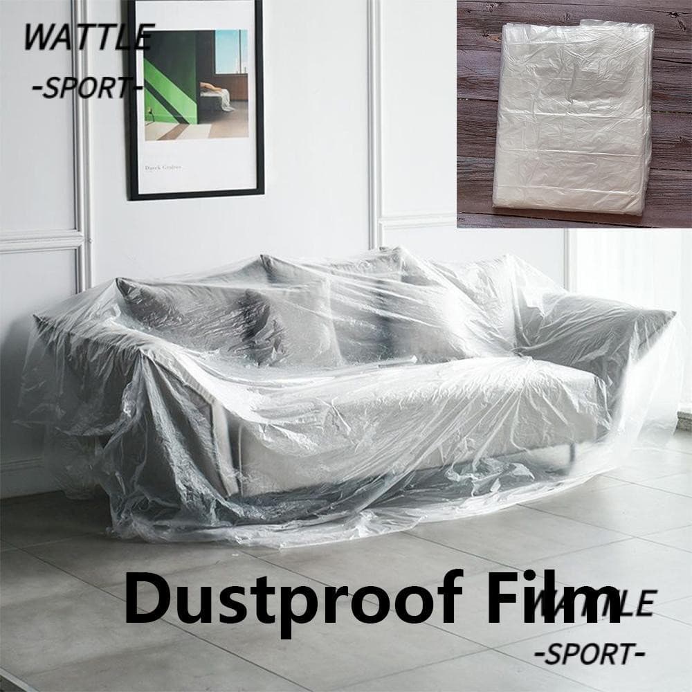 Capa Protetora Impermeável e à Prova de Poeira WATTLE, Filme Adesivo Plástico Transparente para Proteção de Móveis XWAO