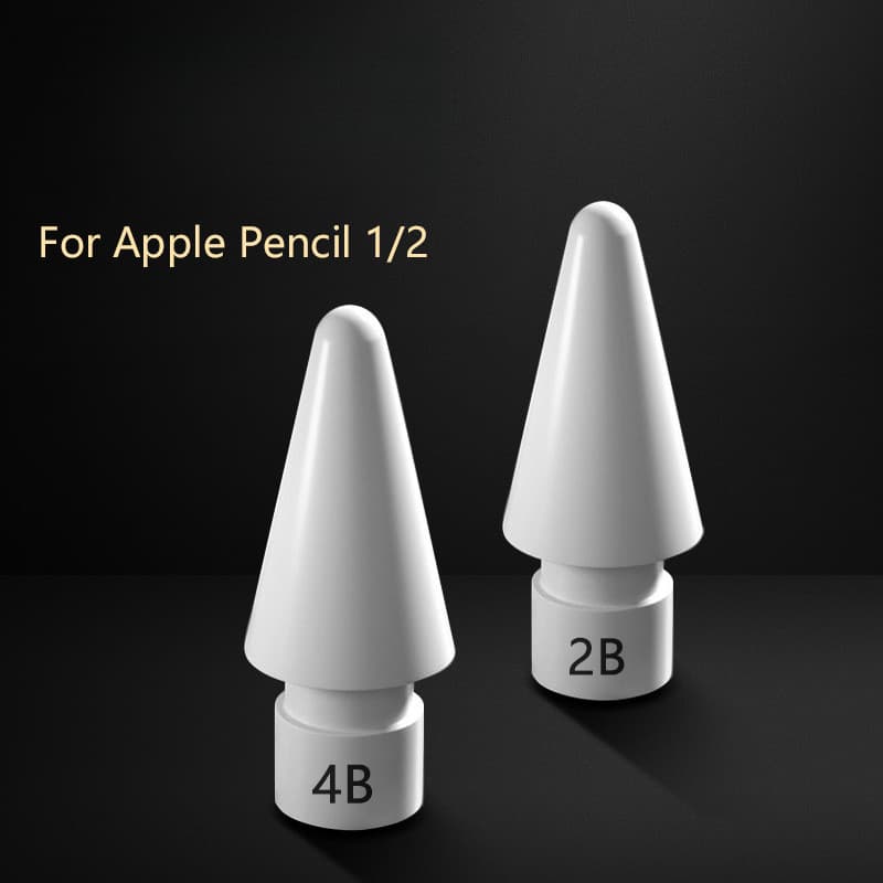 4B Silencioso com Alta Amortecimento / 2B Ponta de Caneta Touch para iPad Resistente ao Desgaste Compatível com Apple Pe