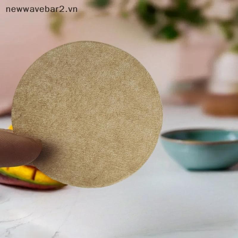 Newwellknown 100 Peças Filtros De Papel Expresso 51mm 53mm 58mm Tela Pu Para Máquina Portafilter Breville Ferramentas De
