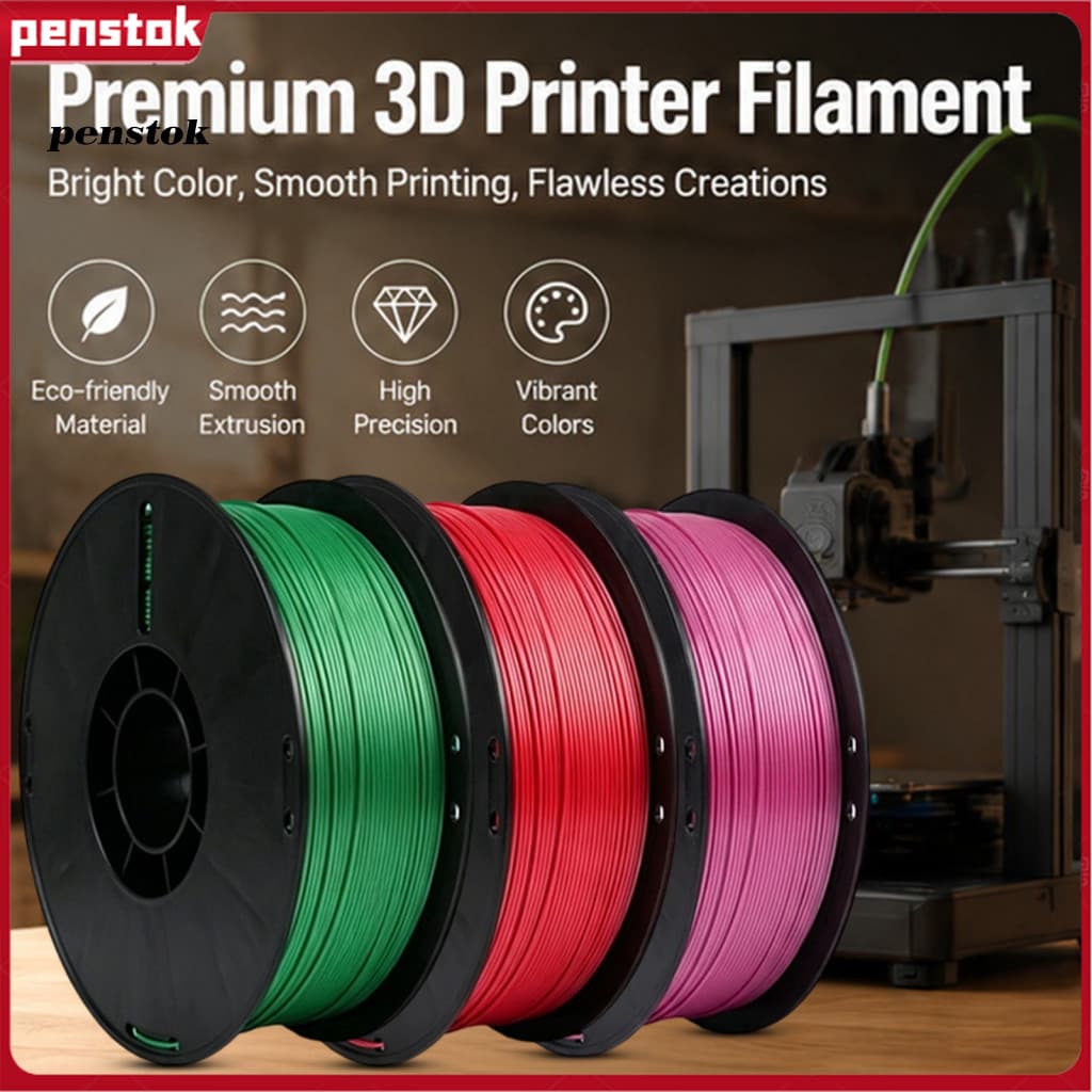 Caneta | Acessórios Para Impressora 3D Filamento PLA De Seda De 1.75 Mm , Textura De Metal , Moldagem Fácil , Fluxo Suav