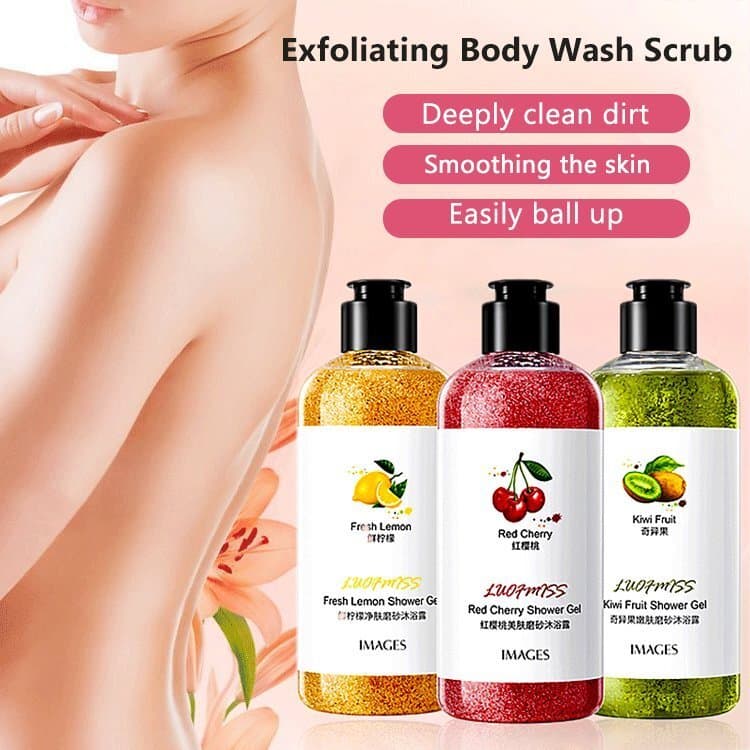 [Renovação da Pele] Exfoliating Body Wash Scrub/Aroma Scrub Body Wash / Esfoliante Corporal/Toque Macio