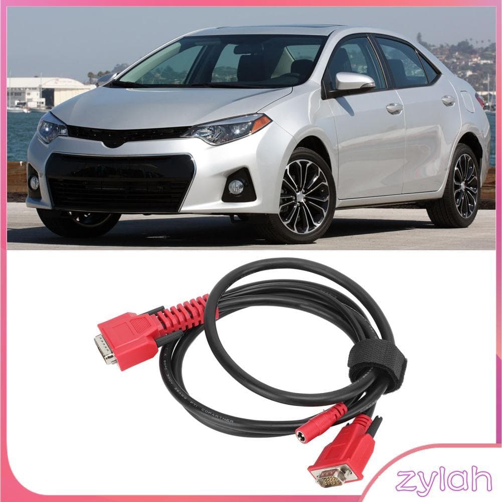 zylah.br OBD2 15 pinos Cabo Adapte 5ft 15 Pin Adaptador Conector de diagnóstico com desgaste para Pad2 Pad3 D7 D8 Ez400