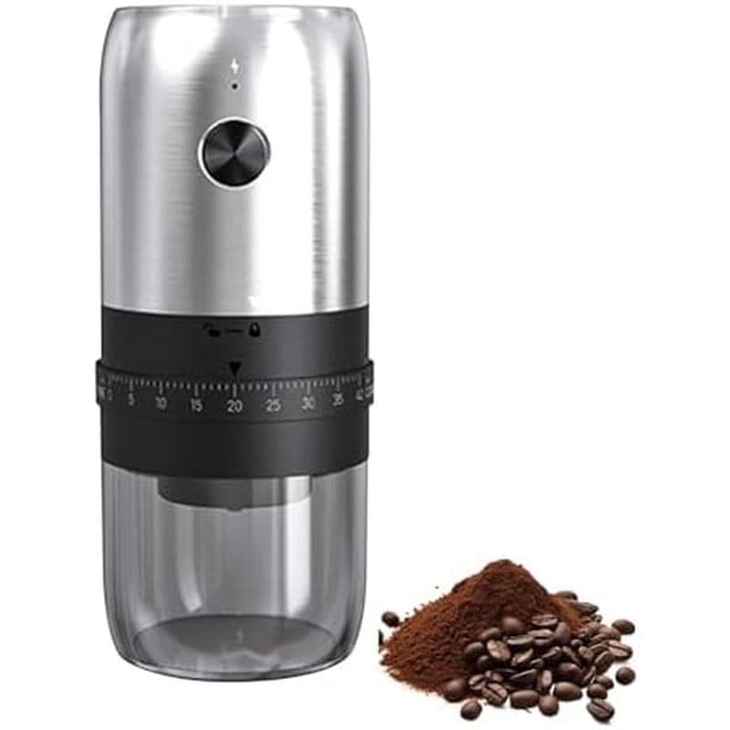 Moedor De Café Elétrico MAVIS LAVEN , Portátil Rebarbas Com 40 Configurações Ajustáveis Recarregável Para Viagens Casa M