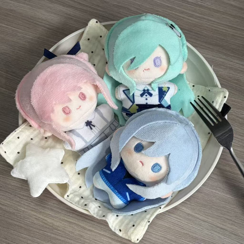 Boneca de Pelúcia de 10cm do Jogo Project Sekai Hinomori Shizuku Akiyama Mizuki, Merchandise, Presente de Aniversário DV