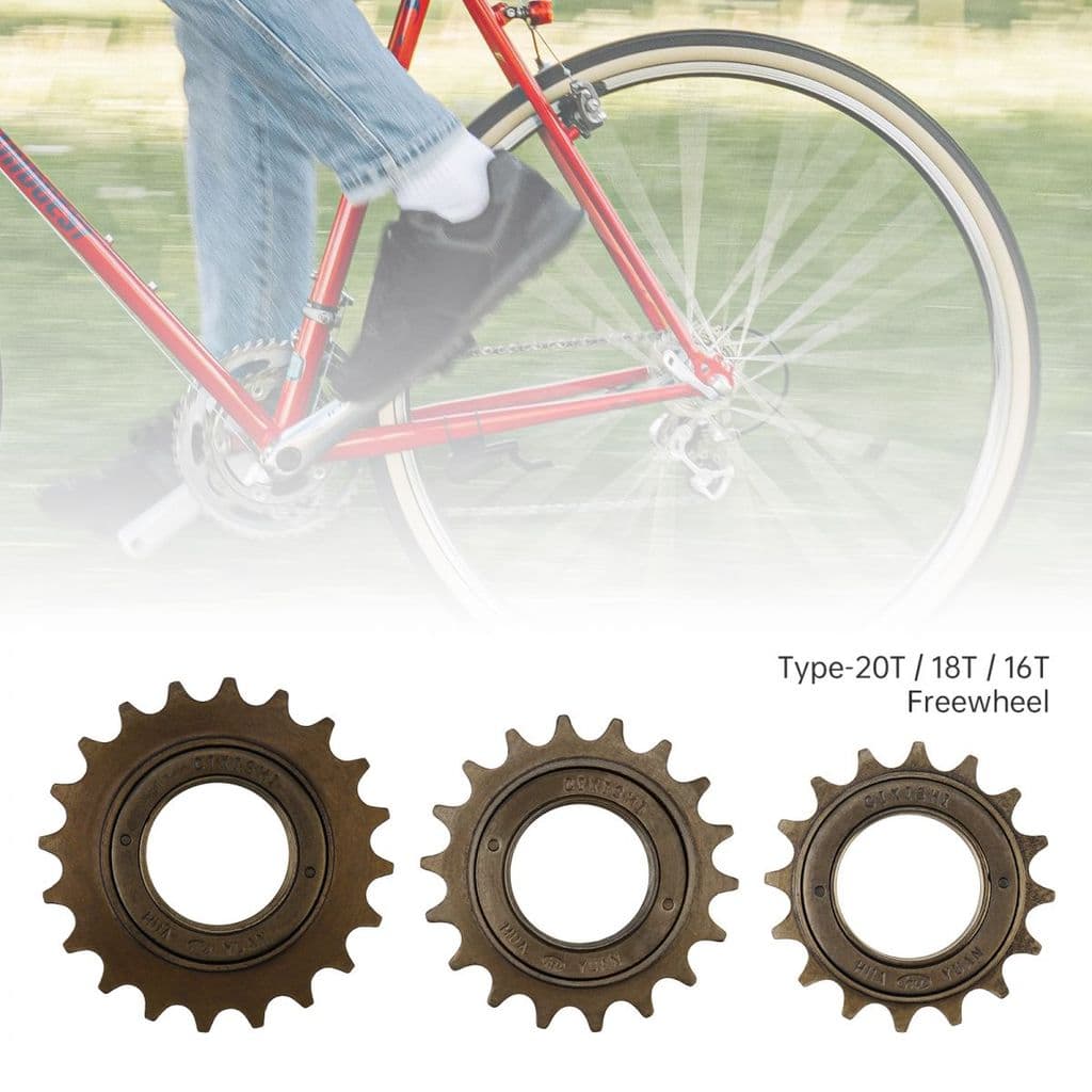 Roda Livre De Bicicleta De Velocidade Única 16T/18T/20T 34mm