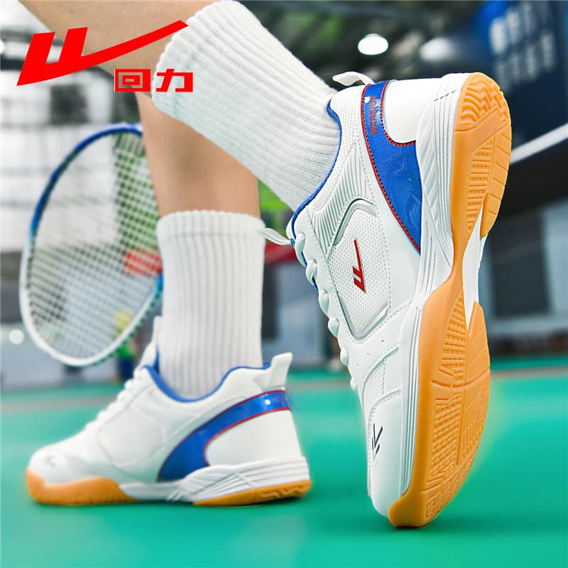 [Recomendado] Tênis de Badminton Warrior para Homens e Mulheres, Tênis de Tênis de Mesa Respirável para o Verão, d