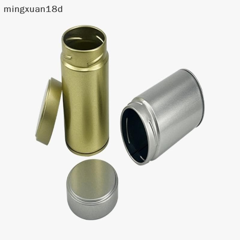 ming Recipiente Hermético De Armazenamento De Vasilha De Chá De Folha De Flandres Para Saquinhos Folhas Matcha Powder [C
