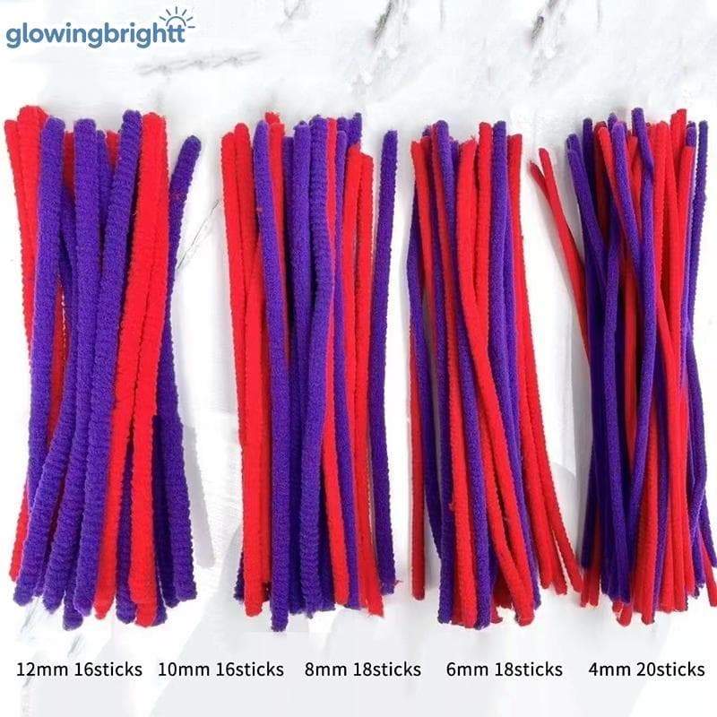 GLOWI 4-12MM Hastes Afro Perm Para Cachos De Milho Macios E Ondulados Ferramentas De Estilo De Cabelo