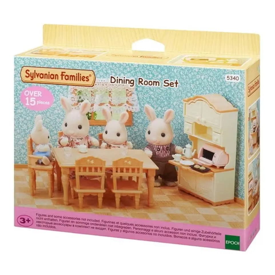 Sylvanian Families Sala Jantar Clássica Epoch Original 5340