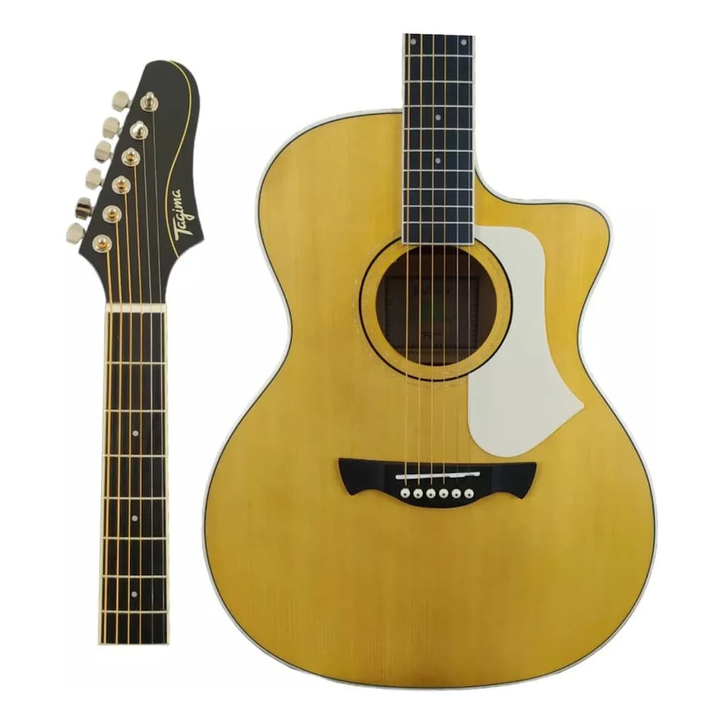 Violão Eletroacústico Tagima Latim America Rio Negro EQ NTABS Natural Amber Satin