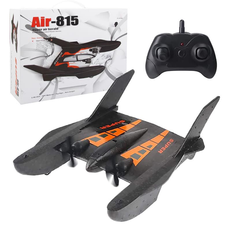 Urso voador FX815 mar terra aeronaves avião subaquático espuma avião de controle remoto nave espacial planador modelo ae