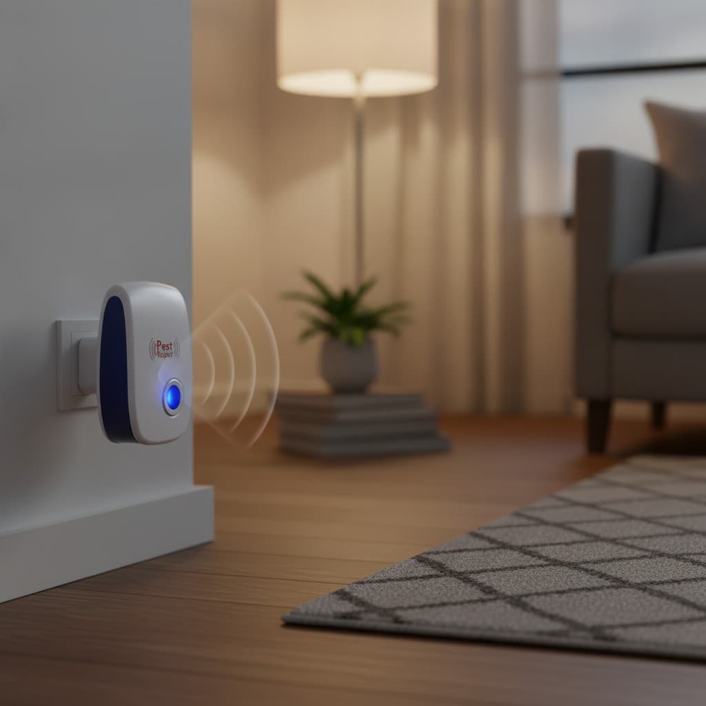 Repelente Ultrassônico Bivolt para Pragas Insetos e Roedores | Seguro e Econômico para Casa