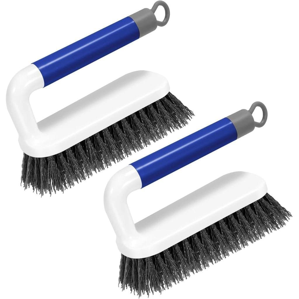 Escova de Limpeza SetSail, Escovas Pequenas com Cabo, Escova de Banho com Empunhadura Confortável para Limpeza de Banhei
