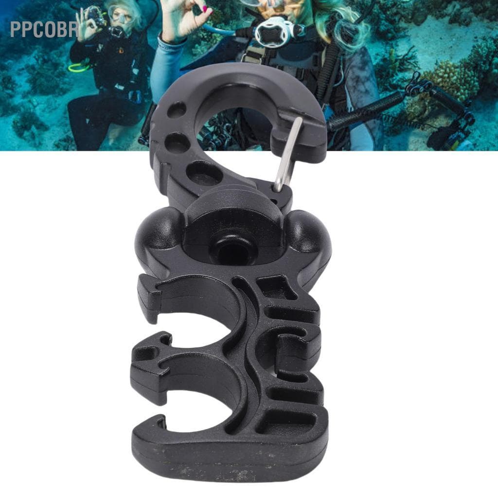 Ppcobr Mingzhe suporte de mergulho à prova d\'água, fivela de segundo estágio, braçadeira bcd, acessório de equipamento