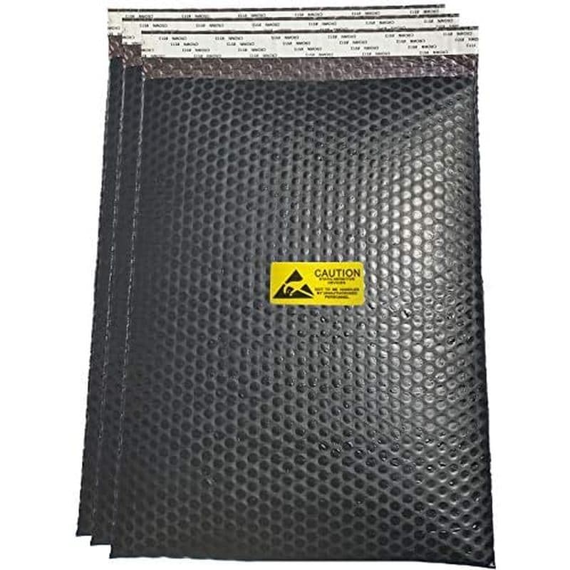 10pcs 11.8x15.7 polegadas/30x40cm grande saco de bolhas antiestático, saco de blindagem eletrostática para placa gráfica