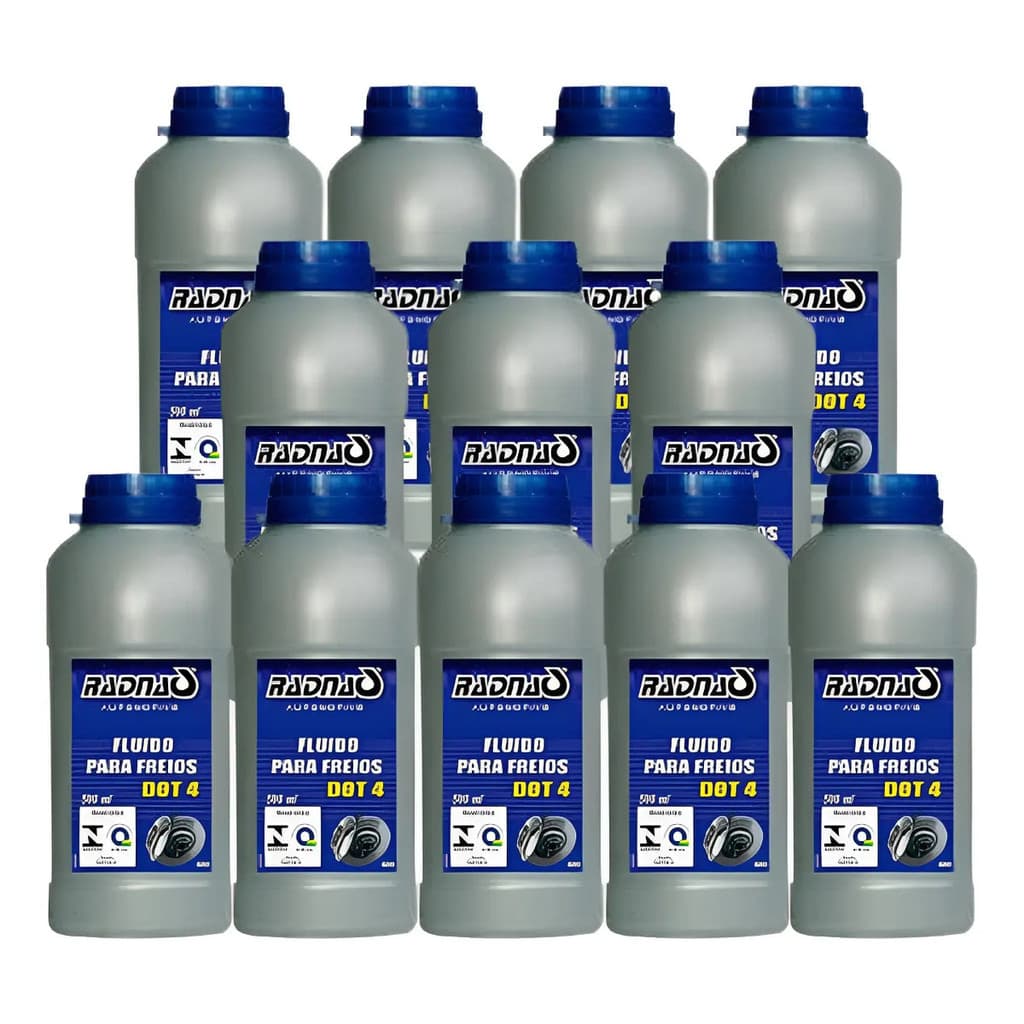 Caixa Fluido De Freio Dot 4 500ml 12uni Radnaq Original