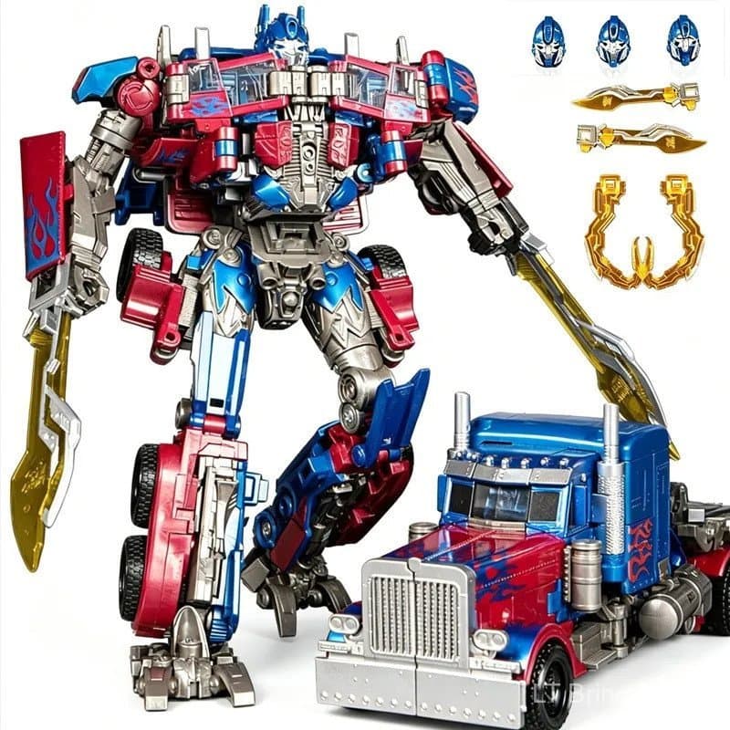 Transformers Optimus Prime Caminhão Robô Brinquedo Infantil