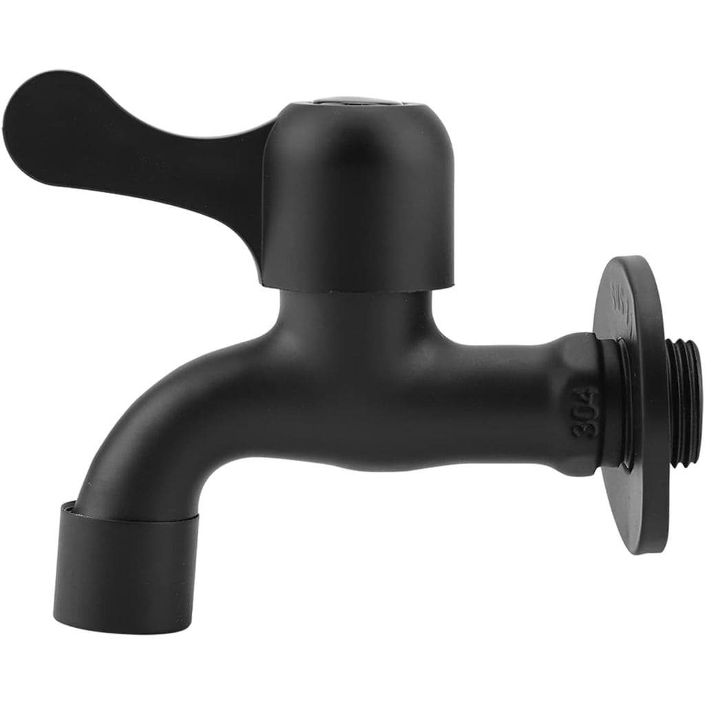 Torneira de Água Externa de Aço Inoxidável Montada na Parede para Jardim, Mangueira, Piscina, Máquina de Lavar, Banheiro