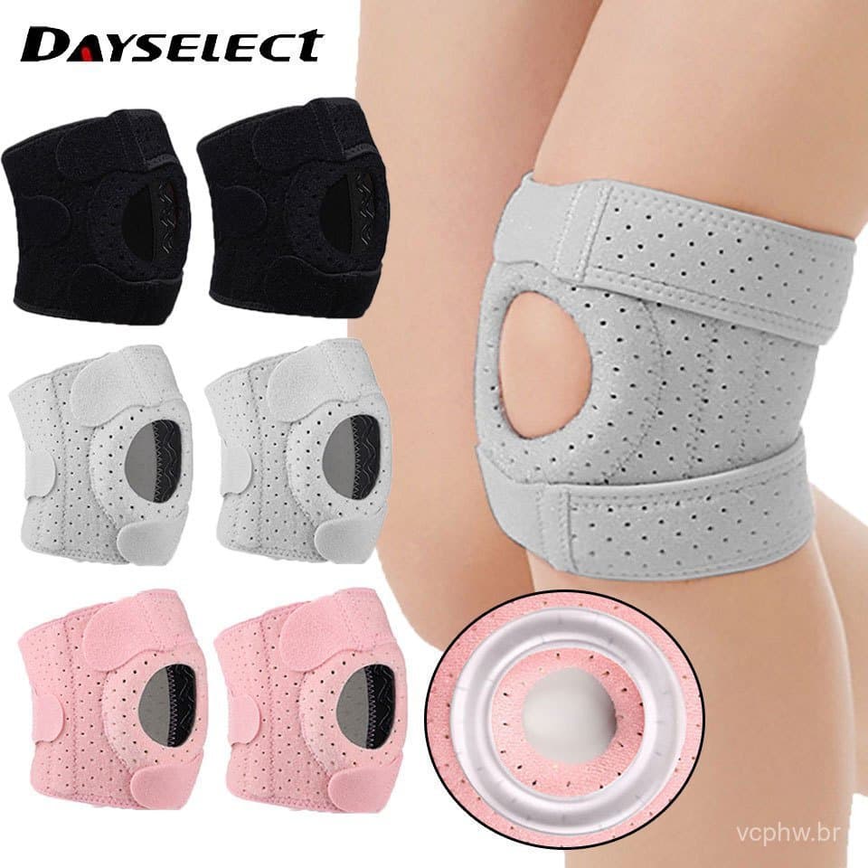 DAYSELECT Sports Patella Strap Pular Corda Correndo Joelho Proteção Silicone Absorção De Choque Joelheiras