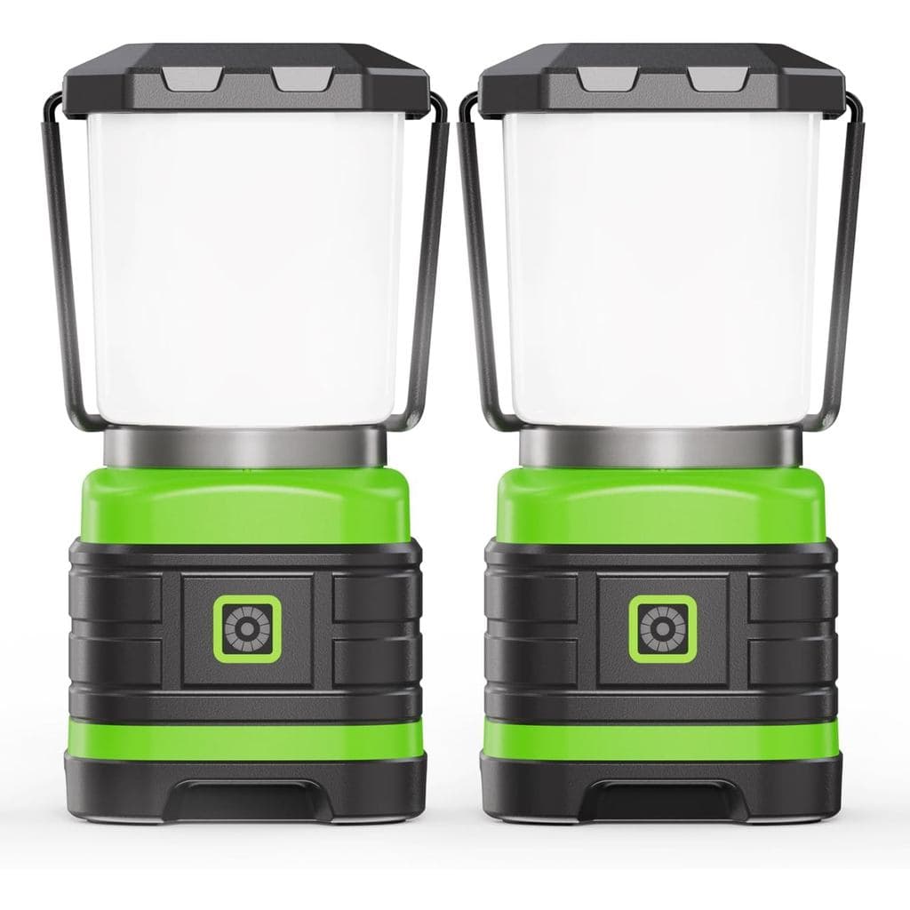 Lanterna de camping LED Lichamp, luz LED alimentada por bateria, acessório essencial para camping, lanterna portátil com