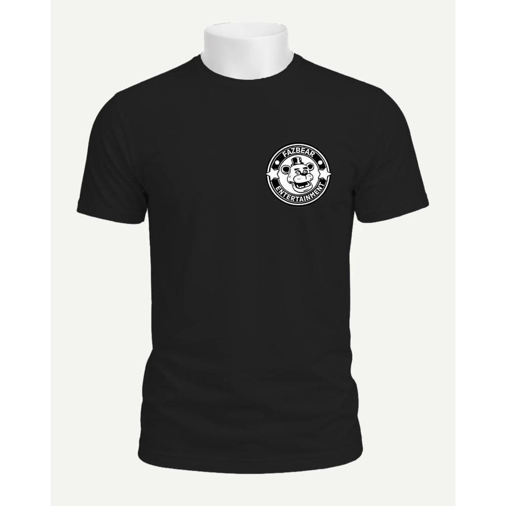 Camiseta Premium de Jogos Modelo FNAF em Algodão P ao G3