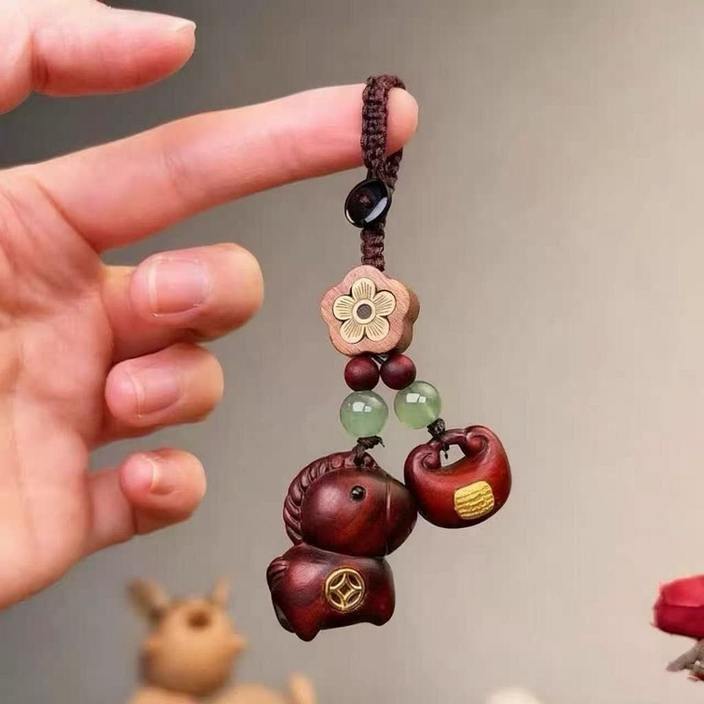 Dinheiro para gastar imediatamente, Chaveiro de Cavalinho, Pingente de Telefone de Cavalinho Voador, Ornamento Criativo