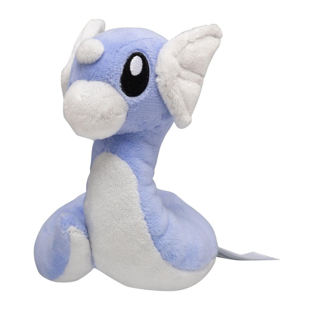 Brinquedo de pelúcia original do Pokémon Center: Pokémon fit Dratini 12 x 8,5 x 8 cm (A x L x P)